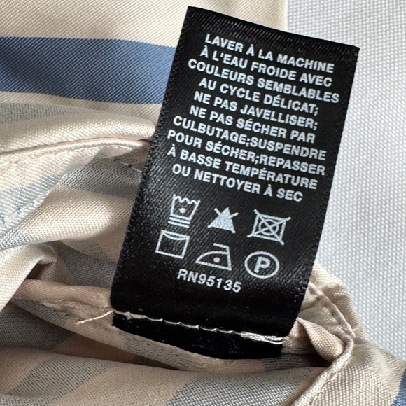 Lafayette 148 New York Jayna Blue White Stripe Drawstring Jacket Like New - Picture 11 of 11